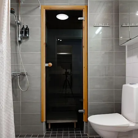 Flat, Private Sauna By Lapland Host